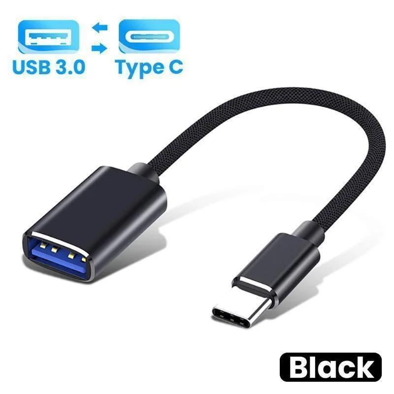 Universal Usb To Type C Adapter For Mobile Mini Type-C Jack Splitter smartphone USB C Connectors OTG Converter  Type-C
