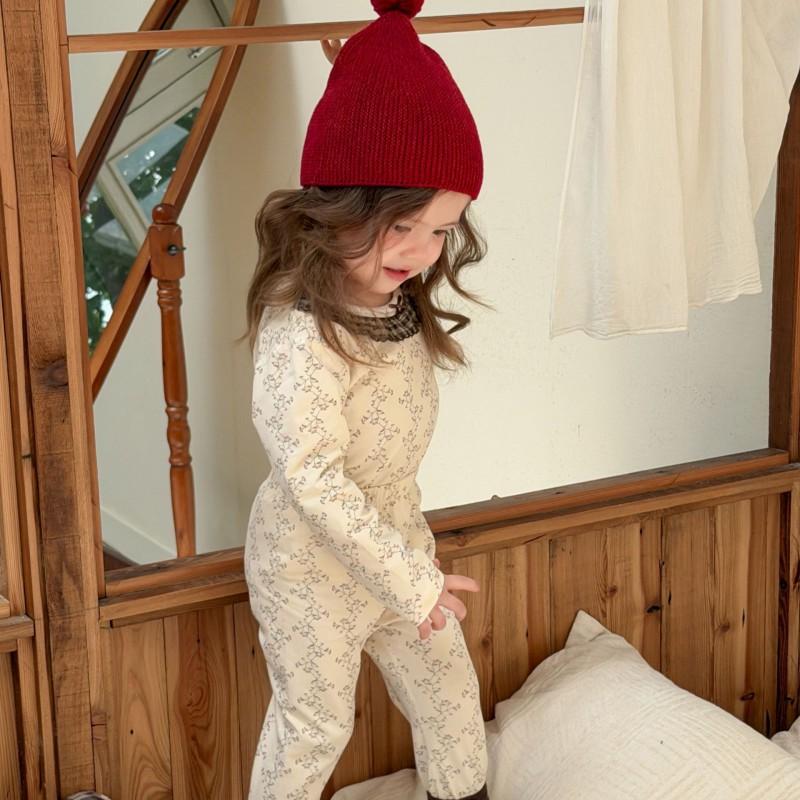 Kids Cotton Lycra Pajamas Set A Skin-friendly Long Sleeve Winter Homewear Boys Girls