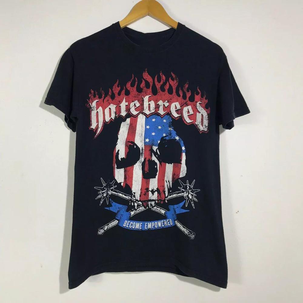 Hatebreed Band Become Empowered Short Sleeve T Shirt MM1162 Unisex T-Shirt XL