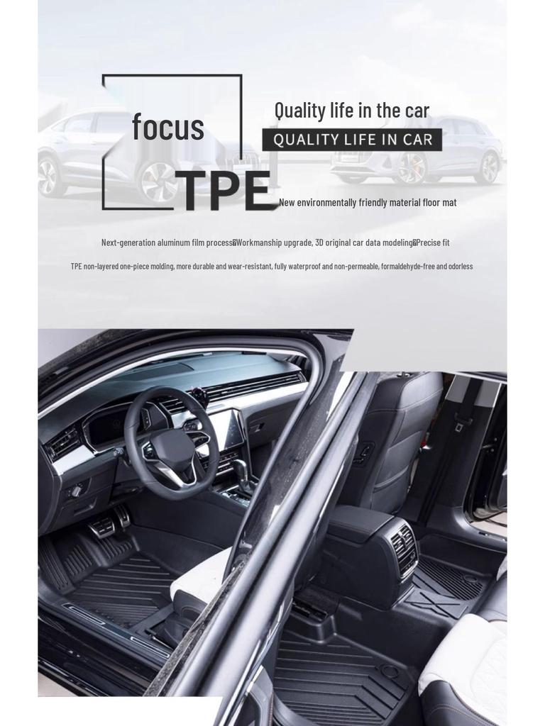 Hybrid Hi4-T Z 21-25 Models Tank Series Car Floor Mats - TPE Full Coverage, for Five/Seven Seater.