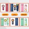 Smart Insulated Mug & Pocket Fan Summer Cooling Set