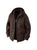 Men's Winter Thick Wool Hooded Zipper Jacket