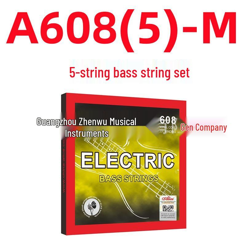 Alice A607/A608M/A646 Electric Bass Strings for 4-String Bass