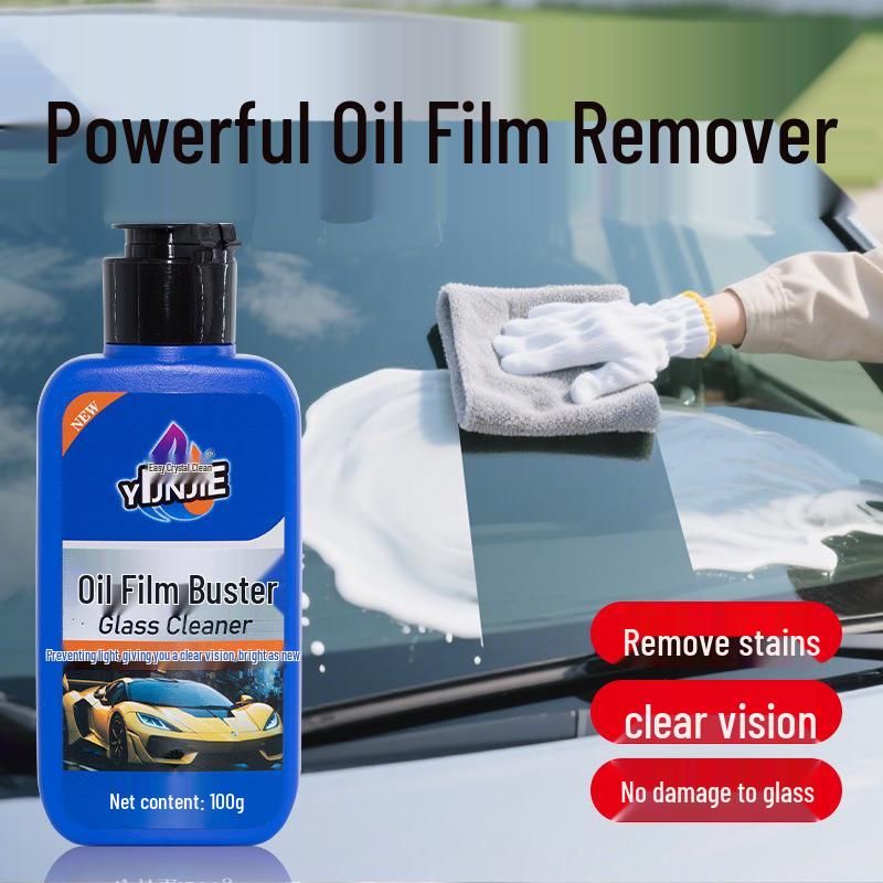 Windschutzscheiben Ölfilm- & Fleckenentferner Paste für Glas