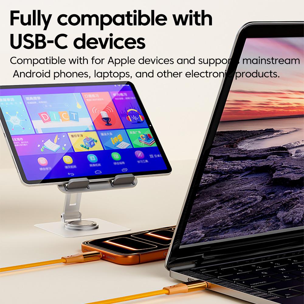 Xiaomi Magnetic 240W Cable USB A to USB C Fast Charger Adapter Type C to Type C Cable for iPhone 15 16 17 Laptop Macbook Samsung iPad
