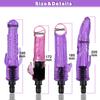 Massage Gun Head Automatic Sex Machine Male Female Sex Toy Masturbator Enhance Pleasure Dildo Vibrator Adult Gift for Couples 18