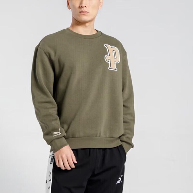 PUMA Men s Hooded Pullover Sweatshirt L