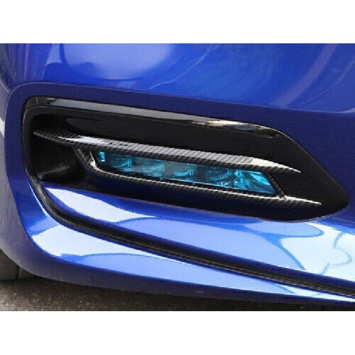 For Honda Accord 10th 2018-2020 Carbon Fiber Car Front Fog Lamp Light Cover Trim
