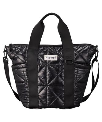 WbyWpc. Quilted Tote Bag Women's 2-Way Black Water-Repellent Stylish Cute WECBAG-2615-299