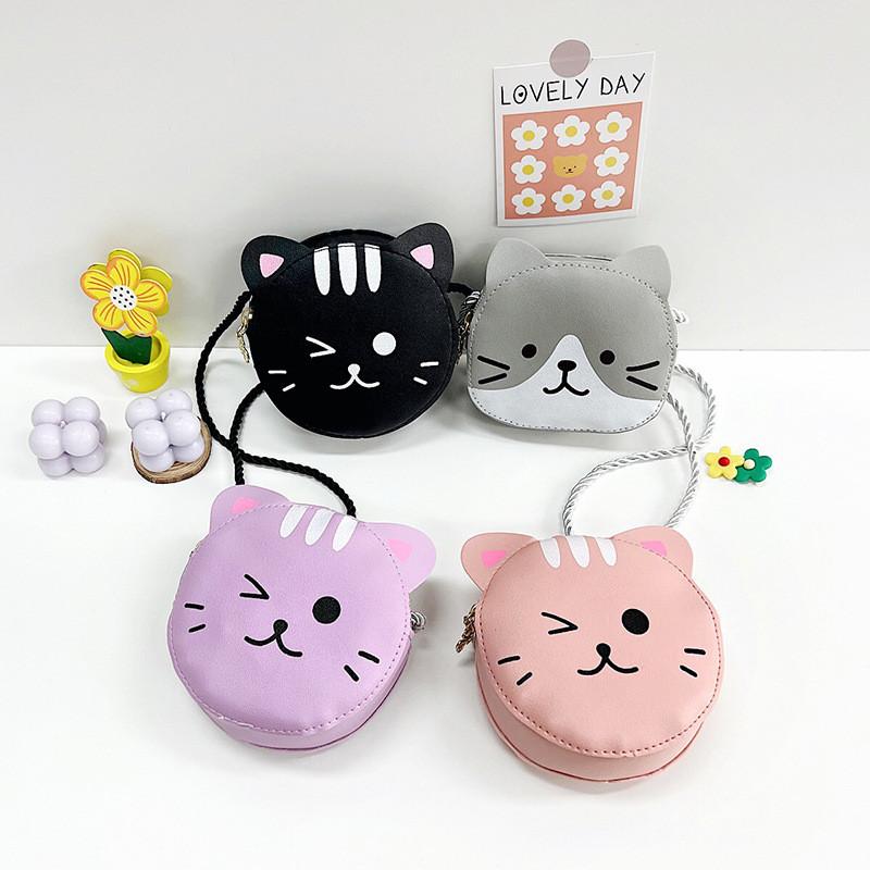 Waterproof Cat Crossbody Bag For Girls Lightweight Durable Daily Use Girls