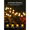 6/8/10 LED Solar Gartenleuchten Powered Firefly Lichter Outdoor Wasserdicht Lebendige Gartenleuchten für Terrasse Weg Dekoration,Warm