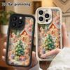 Phone Case: 2D Flat, Suitable for iPhone 18 17 16 15 14 13 12Pro Protective Case, Winter Christmas Plush Town, Perfect Festive Gift for Christmas and