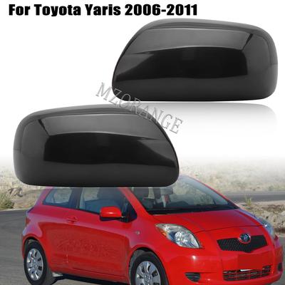 For Toyota Yaris 2006 2007 2008 2009 2010 2011 Car Side Door Wing Rear Mirror Covers Caps Exterior Parts