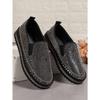 Spring and autumn new thick-soled lazy one-pedal rhinestone single shoes women's flat baseplate shoes