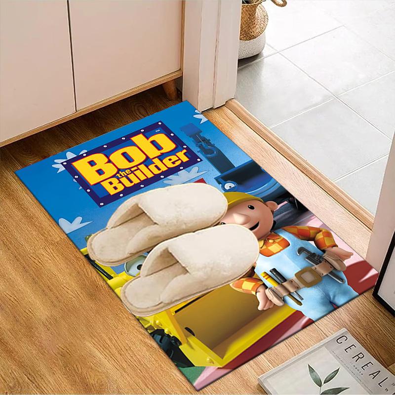 The Builder's Adventure Floor Mat for Living Room, Game Rooms, Office, Bedroom, Office Floor Mat Playful Design, Christmas fan gifts