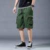 Men Shorts Outdoor Wear-Resistant Cargo Shorts Quick Dry Multi-pocket Plus Size Bottoms