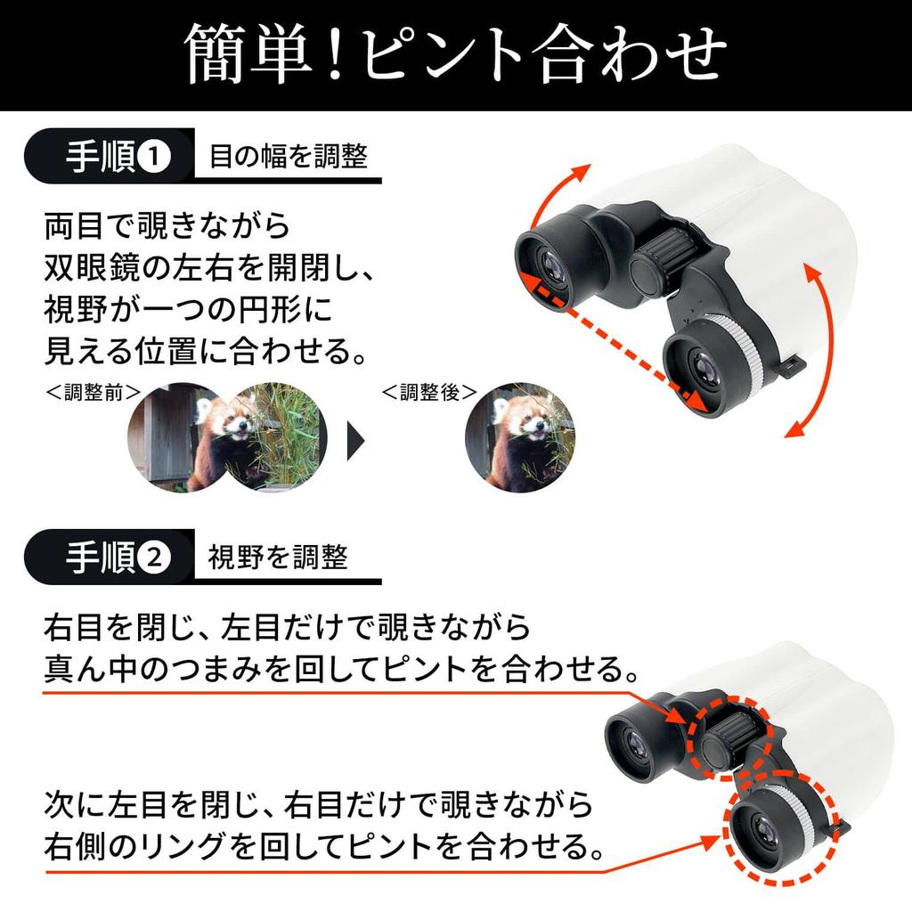 Loveril Binoculars, 10x Magnification, Perfect for Outdoor Travel, Sports, and Concerts, Compact and Ultra-Lightweight, with Pouch, Wiping Cloth, and