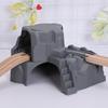 Mountain Cave Wooden Track Tunnel Simulation Wooden Track Train Toy  Track Accessories