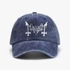 Casual Mayhem Death Metal Baseball Caps fashion Vintage Washed Denim Hat for Unisex Women Distressed Denim Snapback Hats