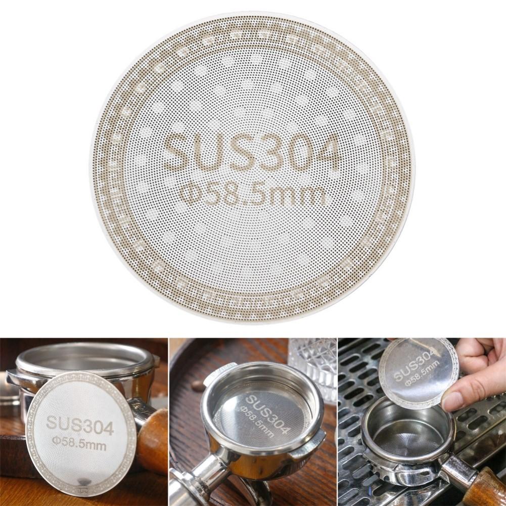 Stainless Steel Espresso Puck Screen for 51mm 53 5mm 58 5mm Portafilter Baskets