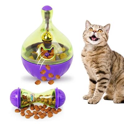 Pet Fun Bowl Feeding Toys Cat Tumbler Food Leaker Shaking Leakage Food Ball Pet Dog Feeding Supplies
