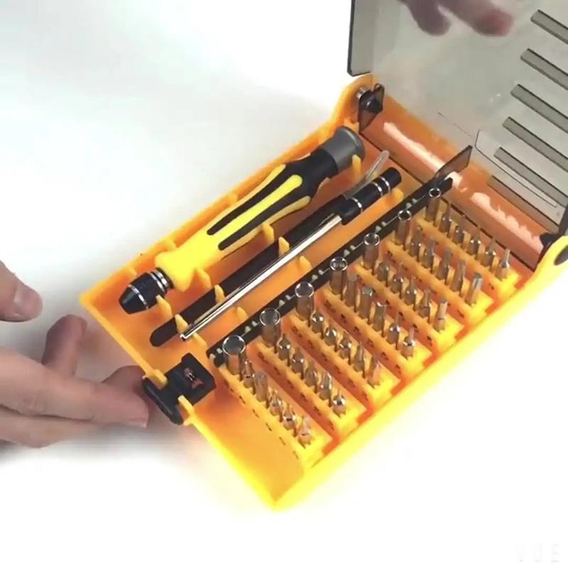 33 In 1 Multifunctional Screwdriver Magnetic Bit Portable Tool Box Detachable Set Computer PC Mobile Phone Household Tools
