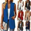 Spring/Summer 2026 Women's Sleeveless Commuting Waistcoat Suit