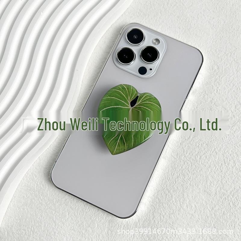 Tropical Rare Plant Leaves Foldable Multifunction Phone Stand