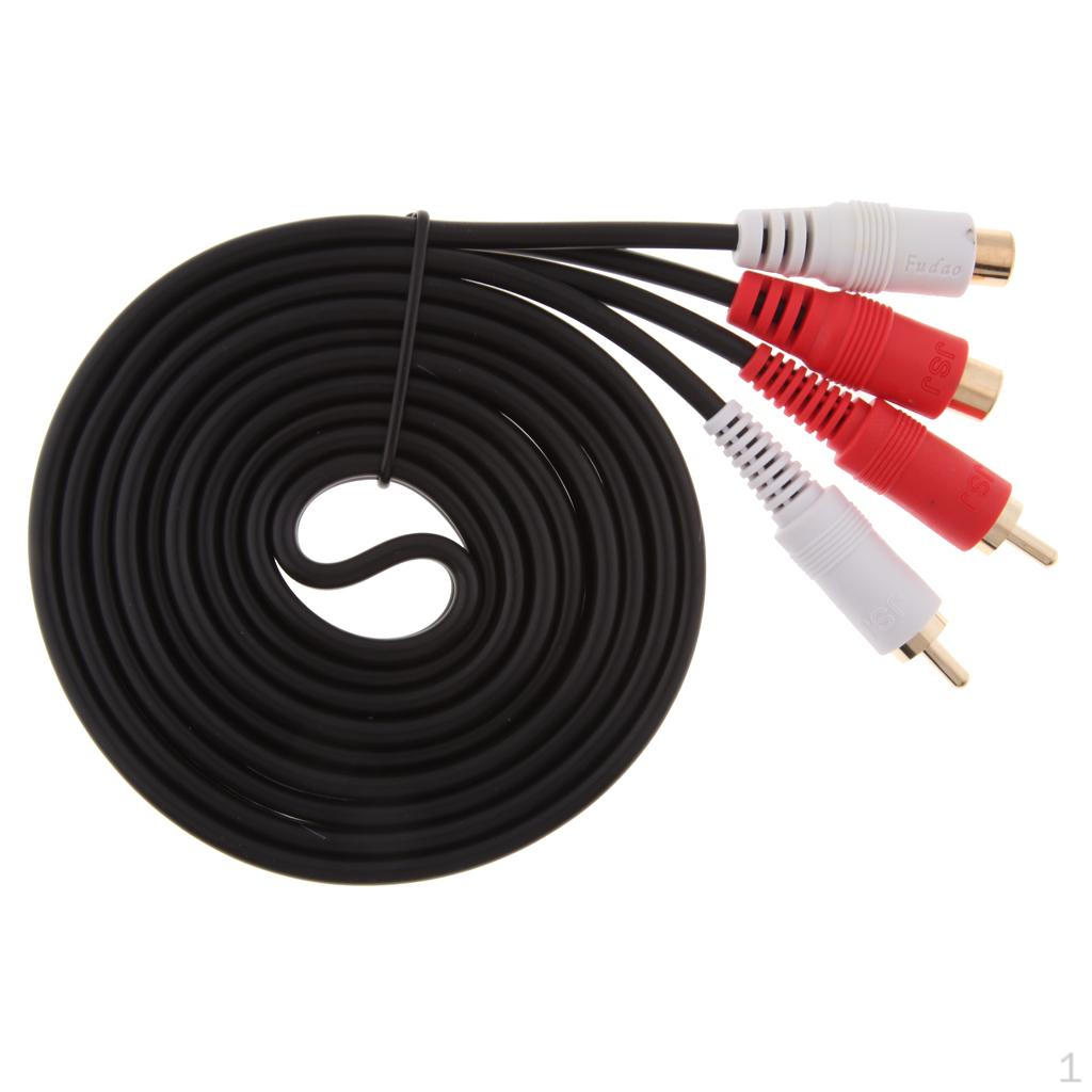 

2RCA к кабелю с позолоченным штекерным стереоаудиоудлинителем