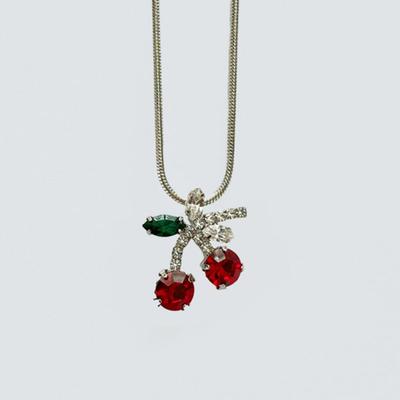 VERRYTASTE Cherry Necklace - Red