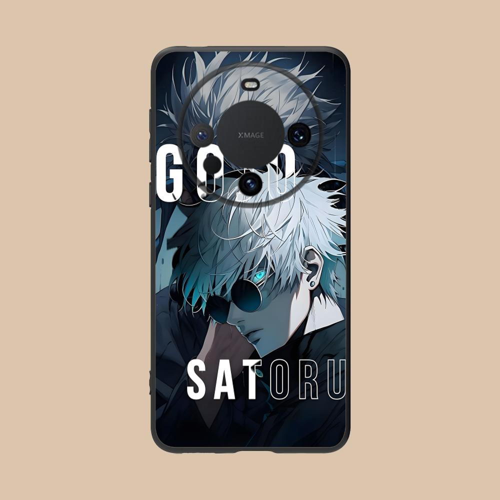 Jujutsu Kaisen Colored Mobile Phone Case for Huawei Mate 60 50 40 30 20 10 Pro Plus Lite E 5G Black Cover Luxury Smartphone