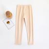 Spring and Autumn Girls' Pants Candy Colored Matte Warm Children's Bottom Pants Cotton Can Be Worn Inside Out Children's Pants