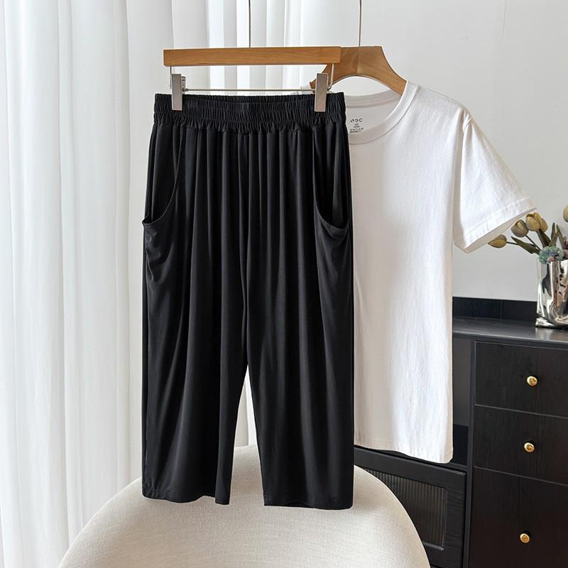 

Plus Size High Elastic Waist Casual Harem Pants for Women 4XL (Weight 230-280)