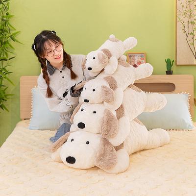 New Dog Plush Toy Doll Cloth Doll Throw Pillow for Girls Sleeping Pinch Gift
