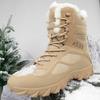 Outdoor Boots Men High Quality Lace-up Ankle Boots Waterproof Hiking Ankle Boots Wear-resistant Jungle Trekking Size39-47