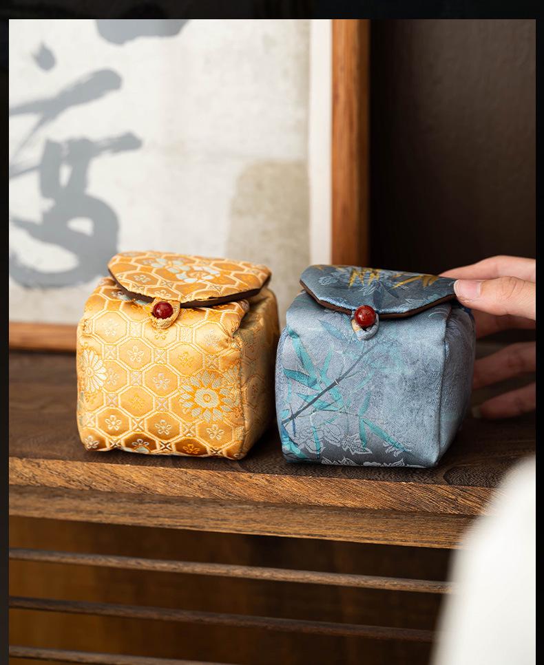 Xiangyunsha Portable Kung Fu Teacup Storage Pouch