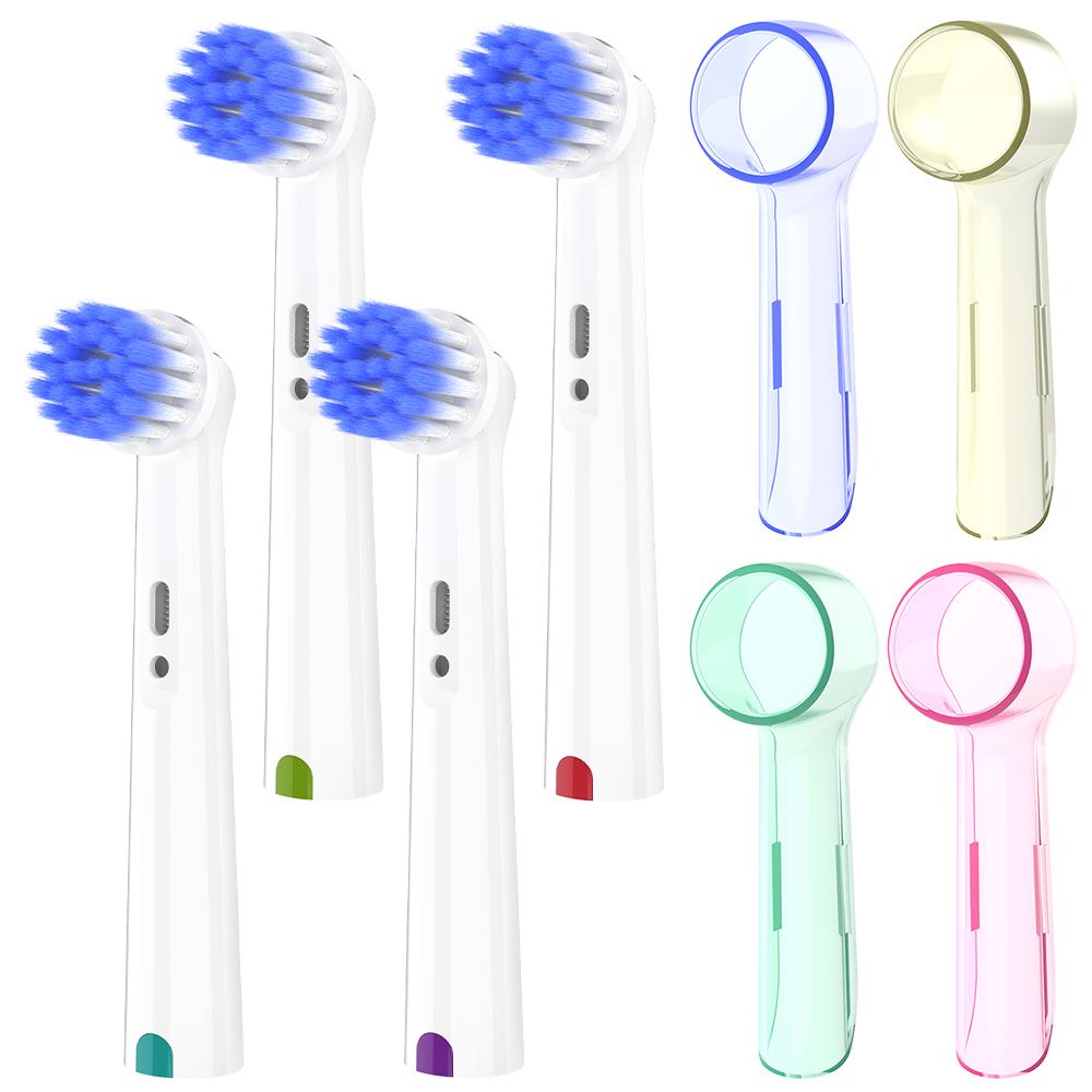 

Soft Replacement Brush Heads and Toothbrushes Head Dustproof Covers Compatible with Oral B Electric Toothbrush for 1000 100 1500