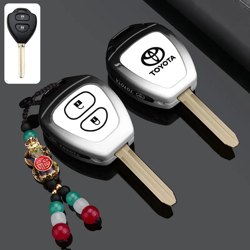 Suitable for the old Toyota straight EWFDG5 key case Corolla Crown Ruizhi domineering Prado Vios plug-in case