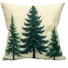 Heimdekoration Frohe Weihnachten & Tannenzapfenmuster Kissen Muster Kissenbezug Geeignet für Sofa Schlafzimmer Auto Kissenbezug