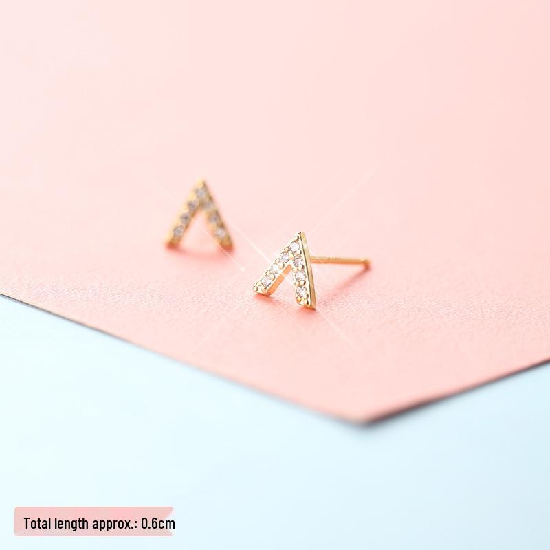 Women's Gold & Silver Earrings: Simple Ear Studs & Celeb-Inspired Dongdaemun Style