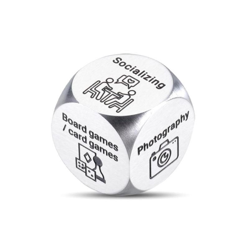 Rozhodovací kostková hra Datum večer Kreativní kostková hra Zábavná novinka pro páry Rozhodovací kostková hra Příslušenství Nápady Hračky z nerezové oceli