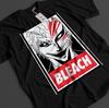 Maglietta Anime Bleach Maglietta Ichigo Bankai Maglietta Byakuya Maglietta Aizen Zaraki Maglietta Unisex