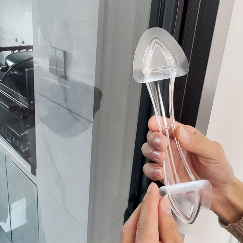 Strong Pasting Door Handle Non-slip Door Pull Modern No-punching  Door Handle  Fridge Door