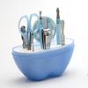 8-Piece Apple Nail Art Manicure Set with Nail Clippers