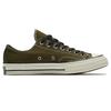 Converse 1970s Solid Colour Lace-Up Casual Low-Top Canvas Shoes Unisex Army Green
