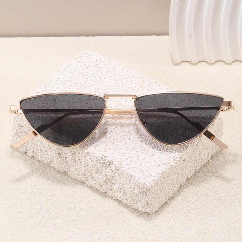 Adult Personalized Glasses Wind Advanced Sense Trend Pose Sunglasses Inverted Triangle Ins Wind Sunglasses