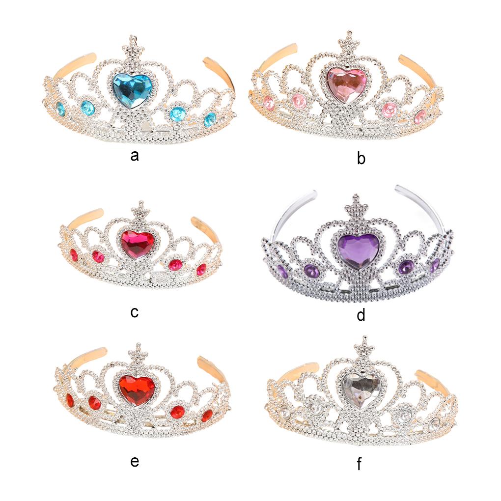 Tiaras Korunky Korejská Infanta Diamanty Kamínky Pokrývka hlavy Vintage Styl Módní Čelenky Doplňky pro Děti