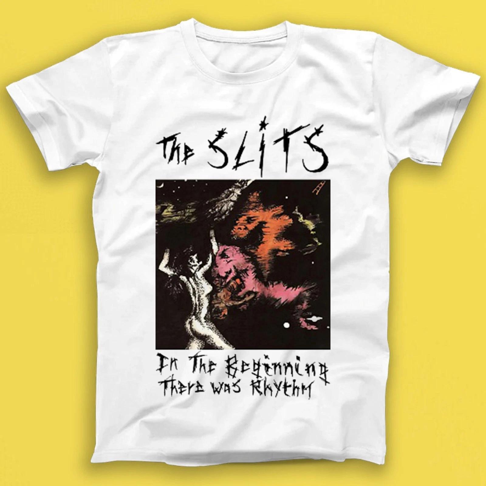 The Slits In The Beginning There Was Rhythm Punk Rock Music Tee Tshirt T2111 2XL
