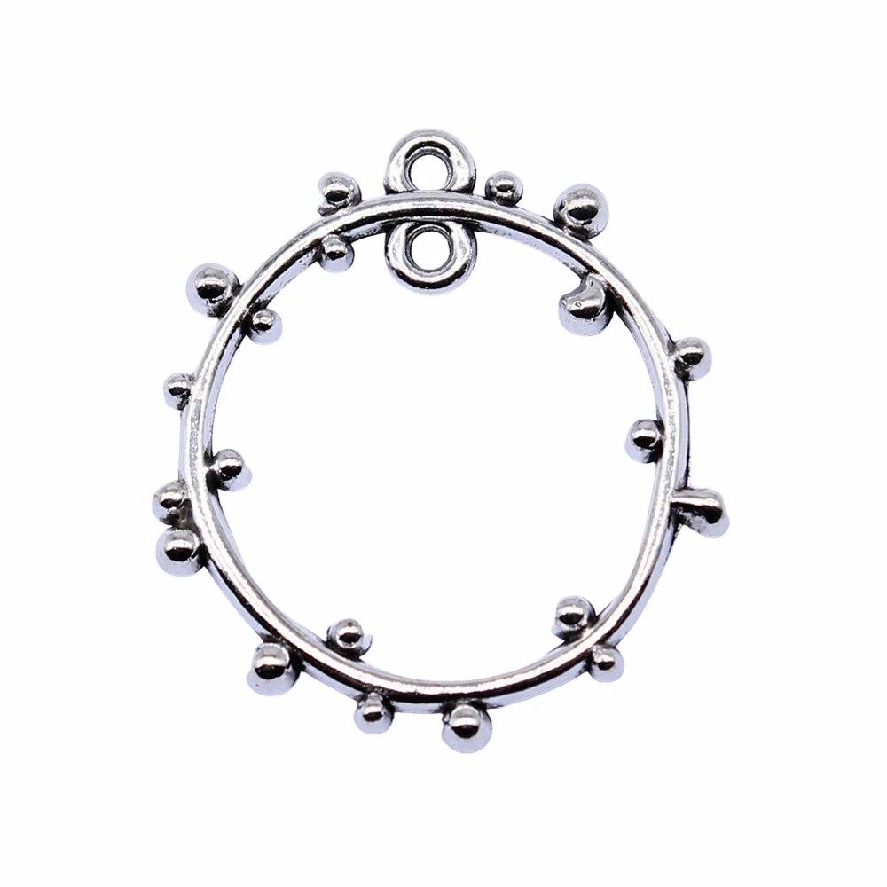 Hollow Earring Connector Components Phone Pendant Gift Jewelry Materials