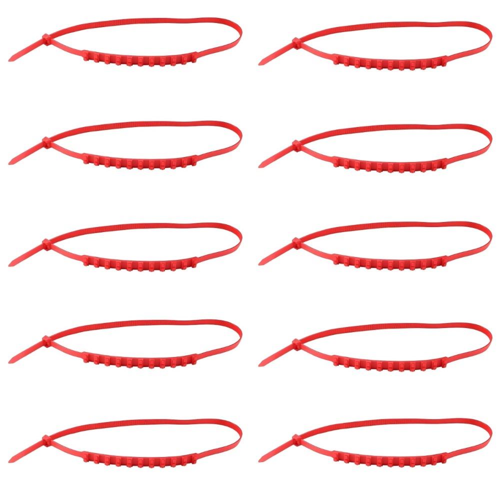 10/20Pcs Universal Car Wheels Chain Double Grooves Car Tire Strap Cable Ties Emergency
